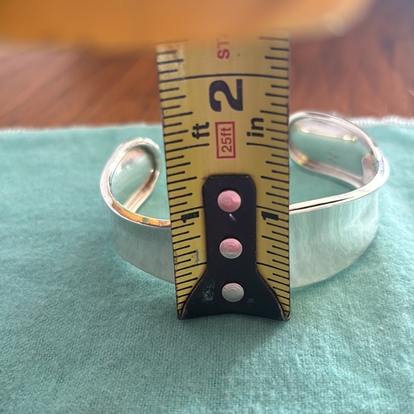 Vintage Sterling Silver Cuff Bracelet. From Mexico. - Picture 6 of 6